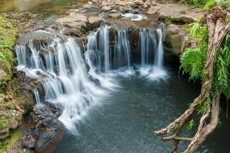 Cascadas en Vallé Advenature Park