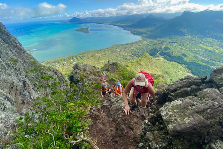 Trekking por Le Morne Brabant